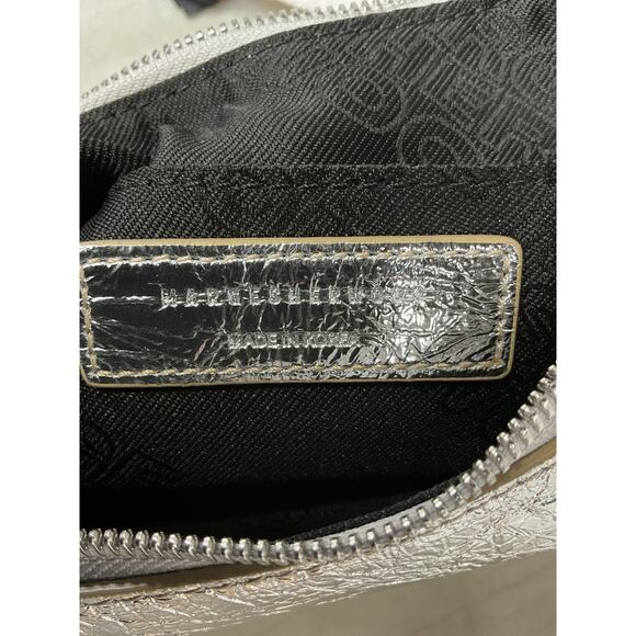 Marge Sherwood Silver Textured Shoulder Bag - Picture 4 of 4